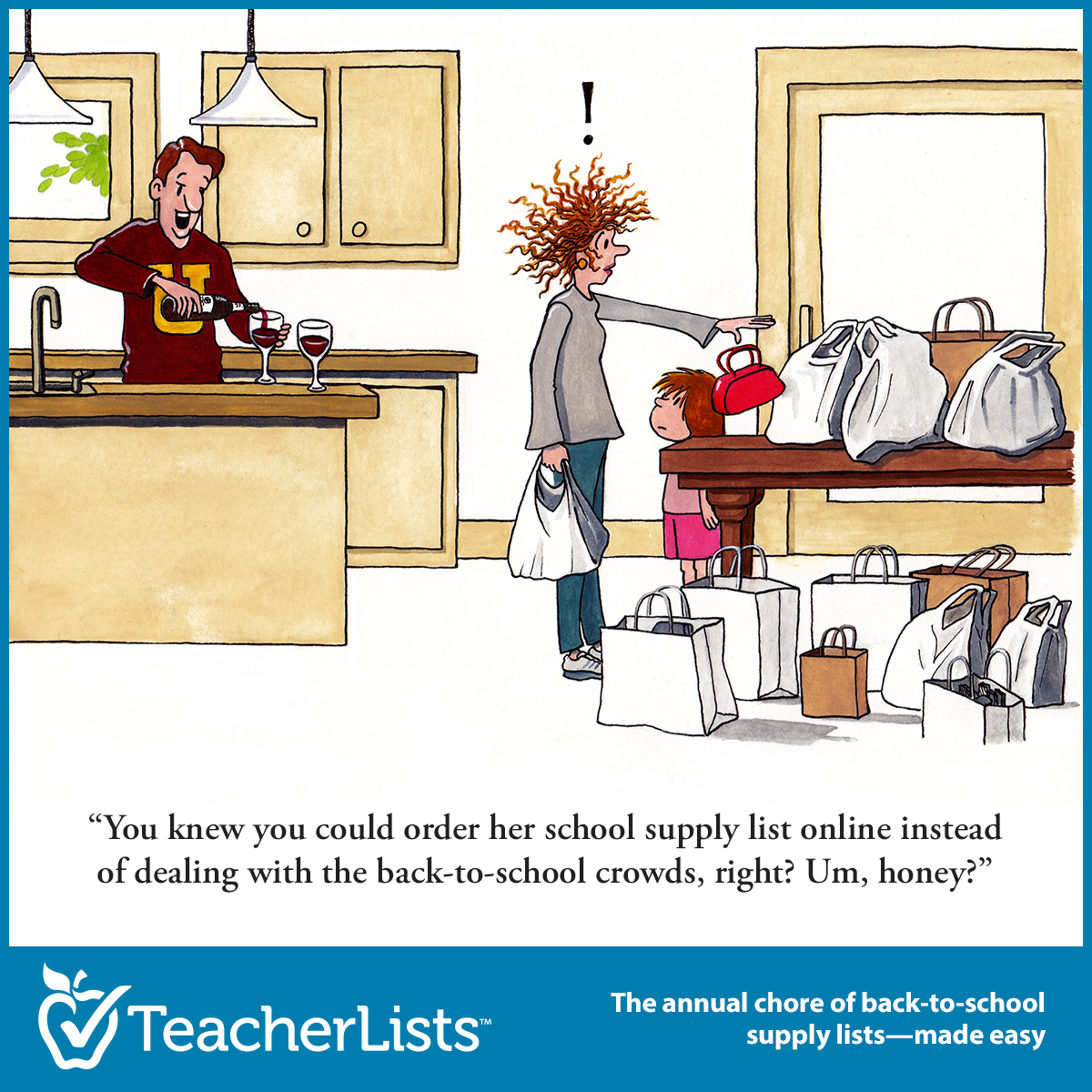 Funny Back To School Shopping Cartoons Teacherlists