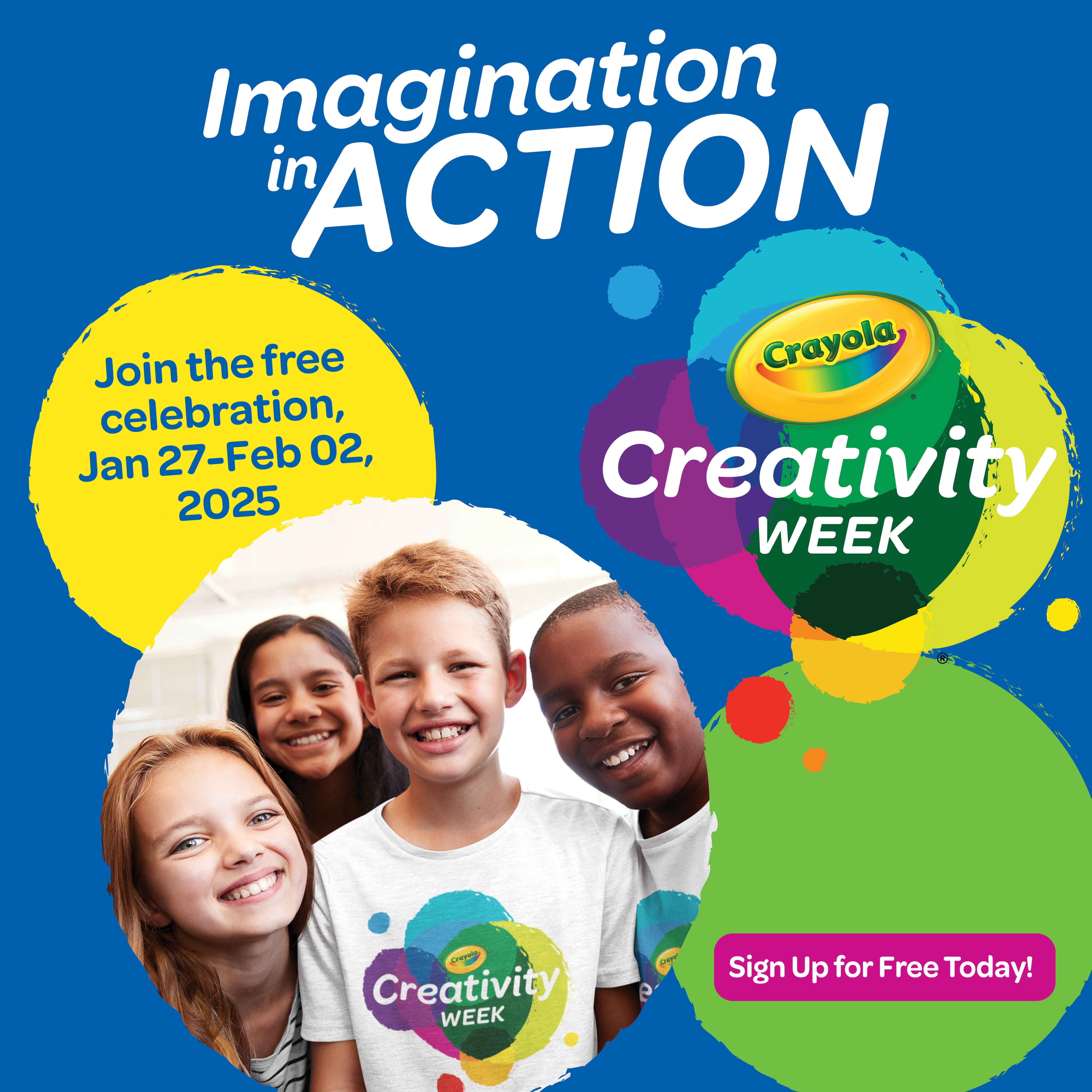 Crayola Creativity Week 2024